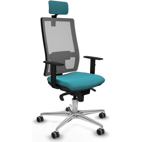 Piqueras-y-crespo Horna Chaise de bureau turquoise (1/3)