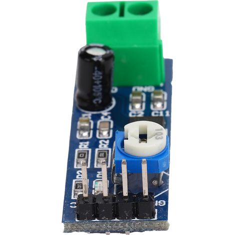 Carte d'amplificateur de puissance LM386, module d'amplificateur audio mono à gain 200, 5 V-12 V (1/5)
