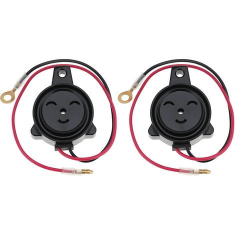 Store Lot de 2 Avertisseurs Sonores de Recul 12-24 V 5 W 0,1-0,8 A 105 ± 3 DB pour Camions Caravanes Et Voitures (1/5)