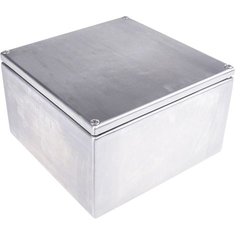 Boitier de raccordement en Acier inoxydable 200 x 120 x 200mm, IP66 ( Prix pour 1 ) (1/3)
