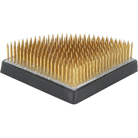 Support de fleurs Kenzan en éventail, pique-fleurs pour composition florale, outil d'arrangement, fixation robuste, idéal pour bouquets et décorations. (1/5)