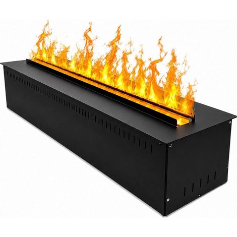 Camino Elettrico da Incasso Divina Fire VAPOR75 - Effetto Fiamma 3D a Vapore Acqueo, 7 Colori LED, Controllo APP e Telecomando, 75 cm - Divina Fire (1/4)