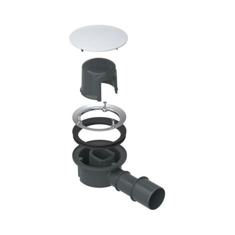 BETTE B568-040 PLATEAU DE DOUCHE Surface de douche Avec évacuation et (1/4)