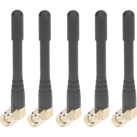 Stück Hochleistungsantenne mit SMA-Winkelstecker (männlich) und Rundstrahlantenne für drahtlose Systeme