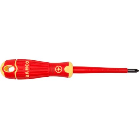 DESTORNILLADOR BAHCOFIT AISLO PZ 1X80 CON CLIP - BAHCO