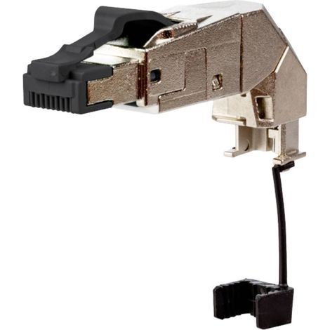 Metz Connect Spina RJ45 collegabile al campo 130E405042-E Spina Nero 1 pz. (1/5)