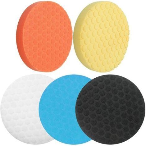 180mm Polishing Pad Kit: 5 Pads, 6 inch Car Polishing Kit for Polishing, Waxing and Sealing Polish (1/5)