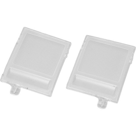 Pare-soleil de plafonnier transparent x2 pour Jeep Grand Cherokee 2005-2010, coques d'éclairage intérieur, kit de remplacement 5137527AA, protection en plastique clair. (1/5)