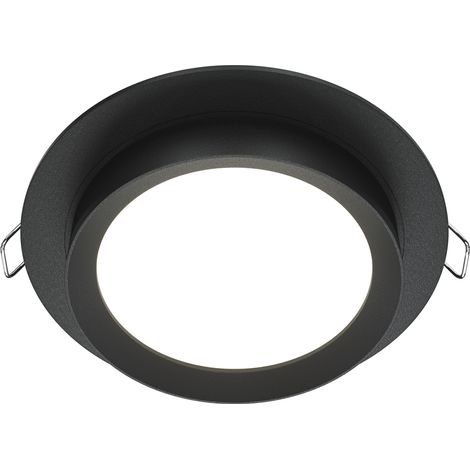 Maytoni Hoop faretto incasso tondo nero GX53 15W IP20 (1/5)