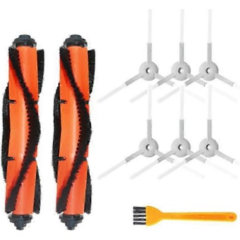 KINCJON Brosse principale Brosse latérale Pièces de rechange pour aspirateur robot laveur G1 Mi Accessoires essentiels (1/5)