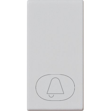 VIMAR - 14021.C.SL Tasto 1M simbolo campanello Silver