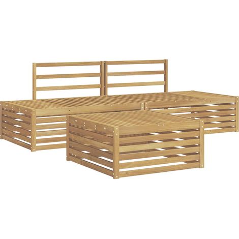 Outdoor Sofa Set 4 Piece vidaXL