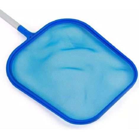 Fournitures de nettoyage de piscine filet de pêche en eau peu profonde étang à poissons filet à feuilles en eau peu profonde filet ordinaire peu profond filet plat 1 pièce bleu (41,5 28 cm) (1/3)