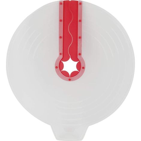 Mixing Bowl Splash Guard 31cm/12.2 Inch Mixer Lid Anti-Spill Microwave Splash Guard Splash Screen for Egg Bowl Kitchen Cooking Cooking Cooking (1/5)