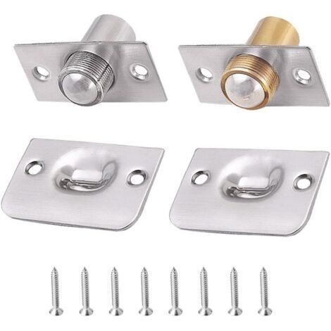 Loqueteau à Bille en Laiton - Réglable, Pour Portes en Acier Inoxydable, Pour Garde-Manger, Placard, Cuisine (2 Pièces) (1/5)