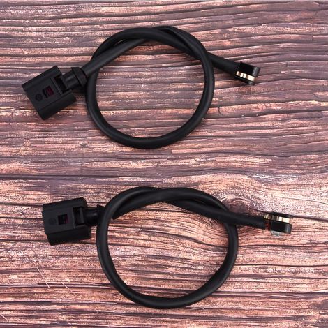 2× Verschleißsensor für vordere Bremsbeläge 7P0907637, kompatibel mit Touareg 2010-2014 und Porsche Cayenne 2010 (1/5)