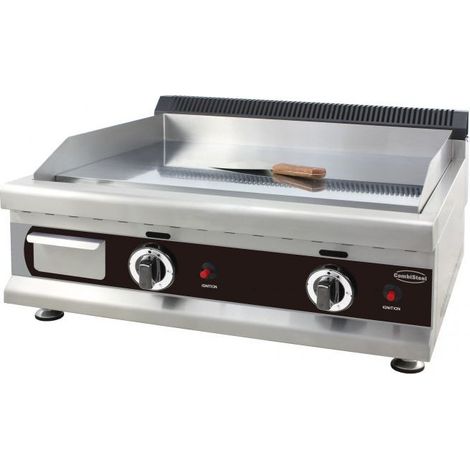 Plancha chromée 750x400 gaz - Combisteel (1/5)