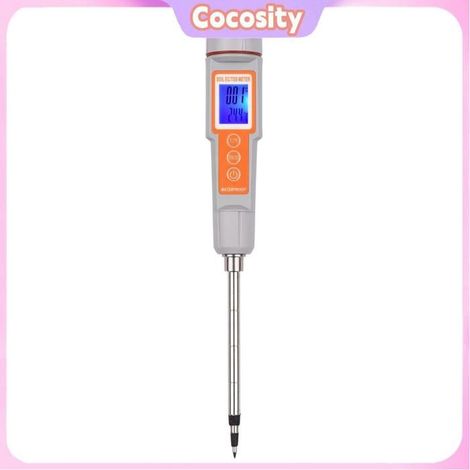 Testeur de sol multifonction - COCOSITY - Testeur 3-en-1 - EC/TDS/Température - 0–10000 µS/cm - Écran rétroéclairé (1/5)