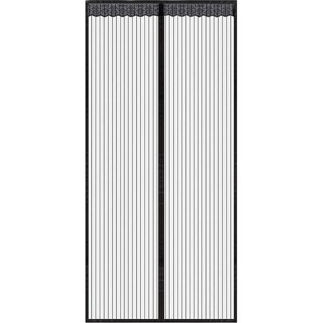 Mosquitera Magnética para Puertas Cierre con Imán 100x210cm Cortina Anti Bichos