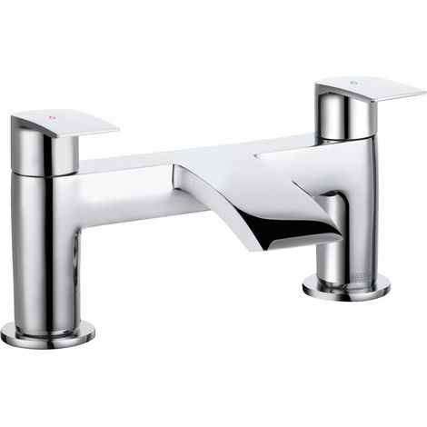 Bristan Gild Bath Filler Tap Pillar Mounted - Chrome (1/2)
