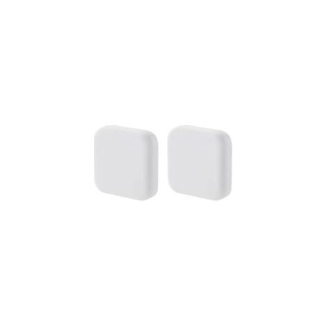 Butée de porte en silicone (pièce), butée de poignée de porte autocollante en silicone, amortisseur de poignée de porte, protection murale - Crezuo (1/2)