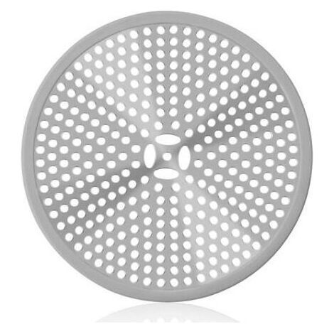 Drain de Douch, Filtre pour Bonde de Baignoire en Acier Inoxydable Douche Drain Attrape-Cheveux, Filtre a Cheveux Grille Douche Anti Cheveux Couverture de Drain Filtre à Évier, 11 cm (1/4)