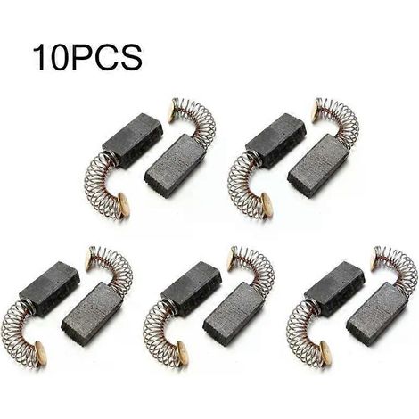 ou 10 balais de charbon 5 x 8 x 155 mm pour moteur électrique Bosch (perceuse, visseuse, scie, meuleuse d'angle) - JXLGV (1/5)
