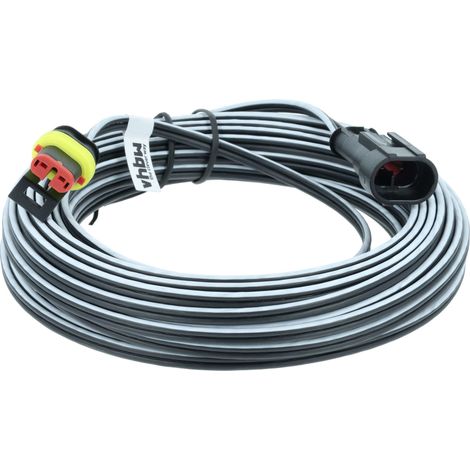 vhbw Low Voltage Cable compatible with Honda Miimo HRM 520, HRM 510, HRM 310, HRM 300, HRM 500, HRM 40 Live Robotic Lawn Mower - 10 m