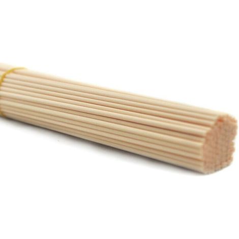 100 Stück 25 cm x 3 mm Faser-Diffusorstäbchen für ätherische Öle - KZQ