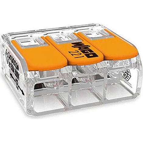 Borna de conexion rapida 221-613/995-008 6mm, 8 un 221-613/9