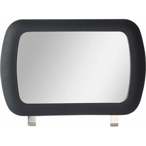 Miroir de Courtoisie de Pare-soleil de Voiture, Portable Miroir Cosmétique de Voiture pour Visière de Voiture Miroir de Maquillage de Voiture Miroir de Courtoisie de Pare-Soleil,13cm x 8cm (1/5)