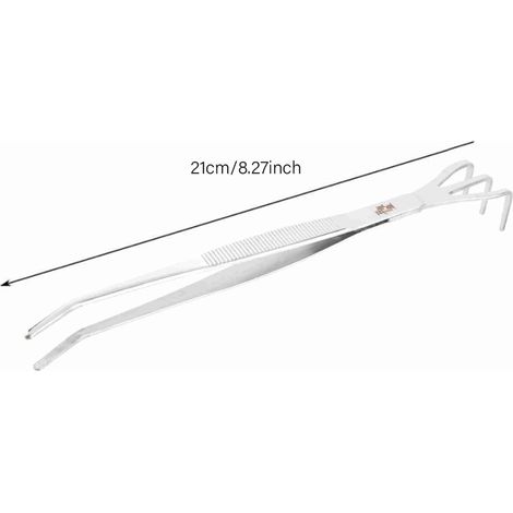 Raspador y alicates 2 en 1 para bonsáis, herramienta de jardinería de acero inoxidable, tamaño 210 mm x 33 mm, antideslizante. (1/5)