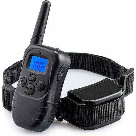 Rechargeable Waterproof Electric Training Collar Wireless Remote Control 300 Meter Range for Dog Training (1/5)