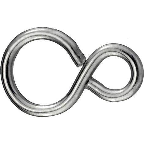GANCI AD S NICHELATI MM.27 BLISTER (1/2)