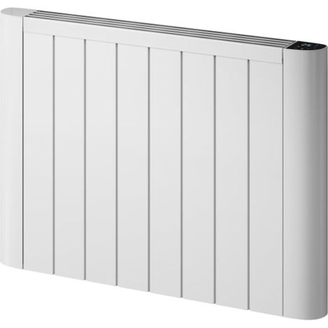 Reina Serre Electric Horizontal Aluminium Radiator 580mm H x 800mm W - White (1/5)