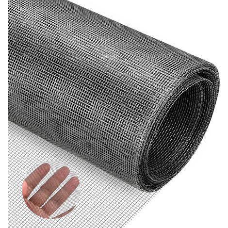 1 Toile Moustiquaire 270x150cm Fibre De Verre Protection Anti-Insectes Fenêtre Porte Maison (1/5)