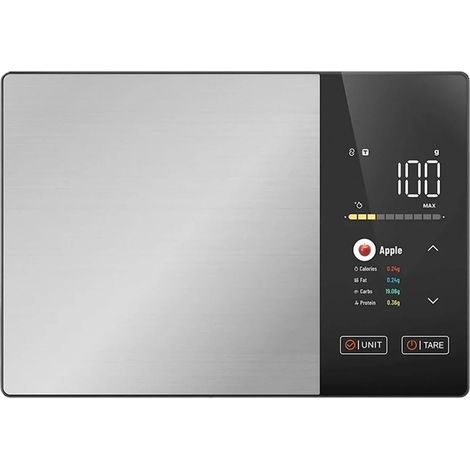 Balance de cuisine numérique avec Bluetooth et 50 applications pour la cuisine et le barbecue. (1/5)