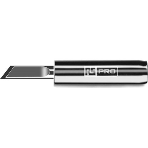 Panne de fer à souder RS PRO RS PRO, Couteau droit, série AT, 2 mm, pour Fers et stations de soudage de RS Pro ( Prix pour 1 )