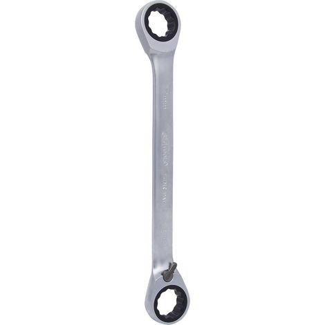 KS Tools GEARplus Doppel-Ratschenringschlüssel umschaltbar 17x19 mm (1/5)