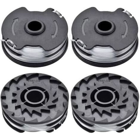 4pcs Bobine Fil Coupe Bordure Parkside, Compatible Avec PRTA 20-Li B2/C3, PRT 300/550 A1/A3, IAN351753 TLP-01, Pièce Détachée Débroussailleuse, 1,6mm Pour Parkside (Lidl) Outils (4 Bobines) - (1/5)