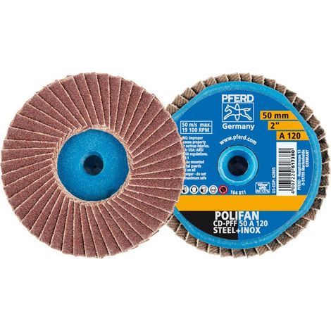 Disco lamellare COMBIDISC-Mini-POLIFAN D.50mm K.120 19100min-¹ PFERD (Per 10)