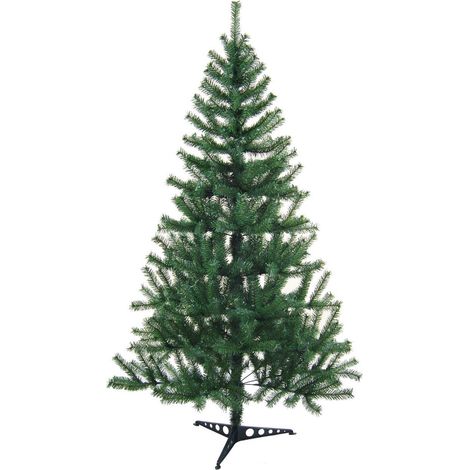 6ft Green Artificial Canadian Pine Christmas Tree with PVC Branches for Indoor Festive Displays (1/5)