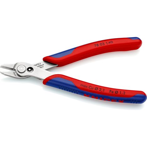 KNIPEX 78 03 140 Electronic Super Knips® XL con mangos multicomponentes 140 mm