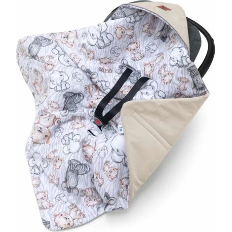 Funda para asiento de coche - Safari capuchino (1/5)