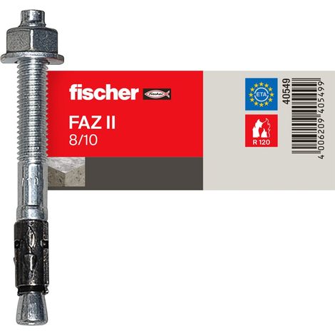 Fischer Bolzenanker FAZ ll 8.0 x 10 mm - 1 Stück Dübel