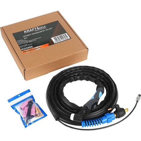 Torche de soudage TIG Lift 4M – Ergonomique et légère – Haute résistance aux températures extrêmes – Compatible avec postes TIG DC (1/5)