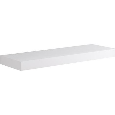 Console Kasari blanc mat, sans perçage ni support, 1400x100x460mm (1/3)