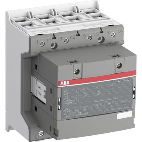 Contacteur AF 200A AC1-4P-100...250VAC/DC 1SFL447101R1300 ABB H050531
