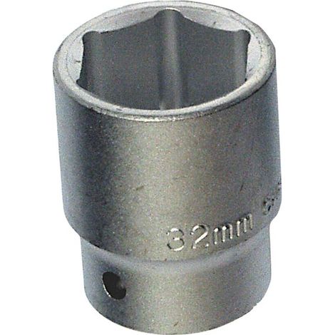 MAURER llave vaso maurer 3/4 hexagonal 40mm. , Llave vaso maurer 3/4 hexagonal - Aristas redondas.- Medida: 40 mm.   - Longitud: 62 mm.