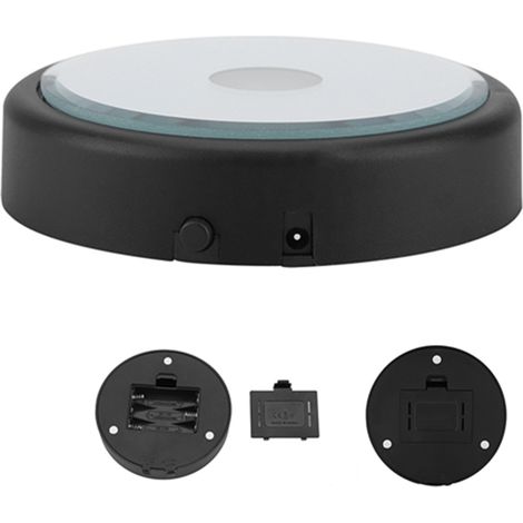 Support de lampe LED multicolore 3D à 4 lumières pour la décoration d'œuvres d'art en verre cristal. (1/5)
